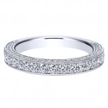 14k White Gold Emanuel Diamonds 1.00ct Diamond Anniversary Ring