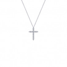 14k White Gold Emanuel Diamonds .28ct Diamond Necklace