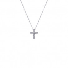 14k White Gold Emanuel Diamonds .23ct Diamond Necklace