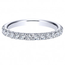 14k White Gold Emanuel Diamonds .50ct Diamond Anniversary Ring