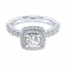 14k White Gold Emanuel Diamonds .85ct Diamond Engagement Ring