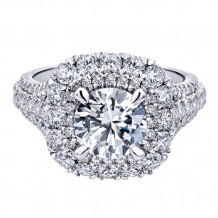 14k White Gold Emanuel Diamonds 1.53ct Diamond Engagement Ring