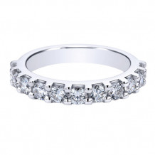 14k White Gold Emanuel Diamonds 1ct Diamond Anniversary Ring