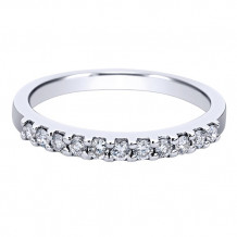 14k White Gold Emanuel Diamonds .25 Diamond Anniversary Ring