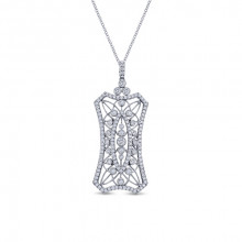 Emanuel Diamonds 14k White Gold Pendant