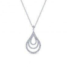 Emanuel Diamonds 14k White Gold Pendant