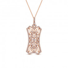 Emanuel Diamonds 14k Rose Gold Necklace