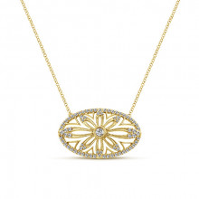 Vintage 14k Yellow Gold Fashion Necklace