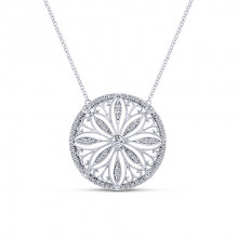 Diamonds 14k White Gold Necklace 
