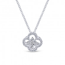 Emanuel Diamonds 14k White Gold Pendant